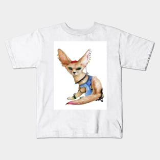 Fennec fox fatale Kids T-Shirt